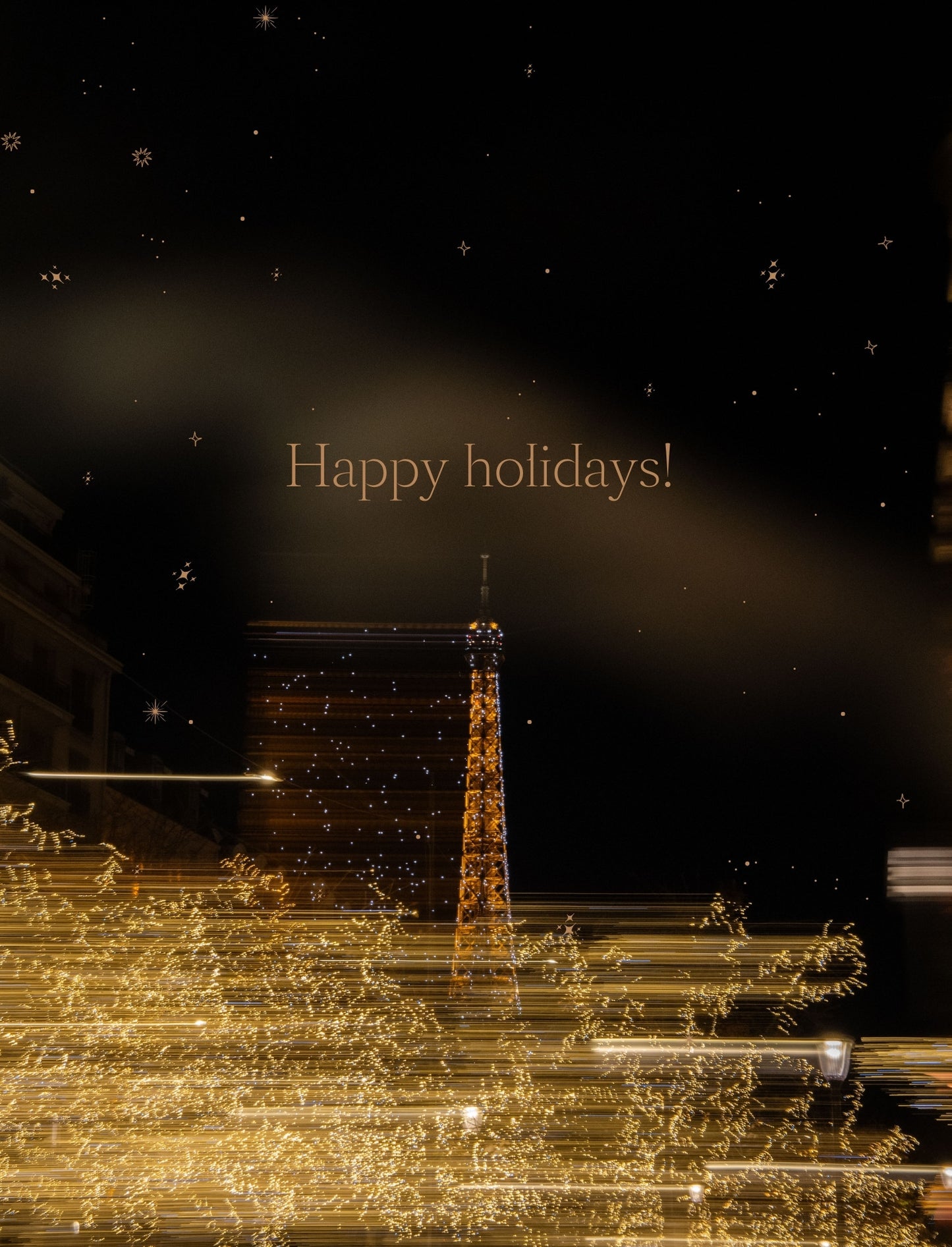 A Guide to Paris at Christmas - page with a photo at Avenue Montaigne, by Simply Slow Traveler