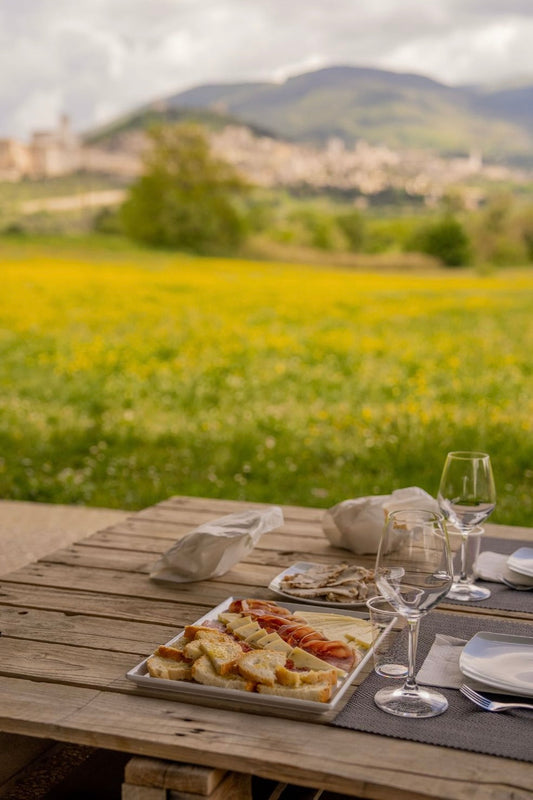 A Wine Tasting Overlooking Assisi