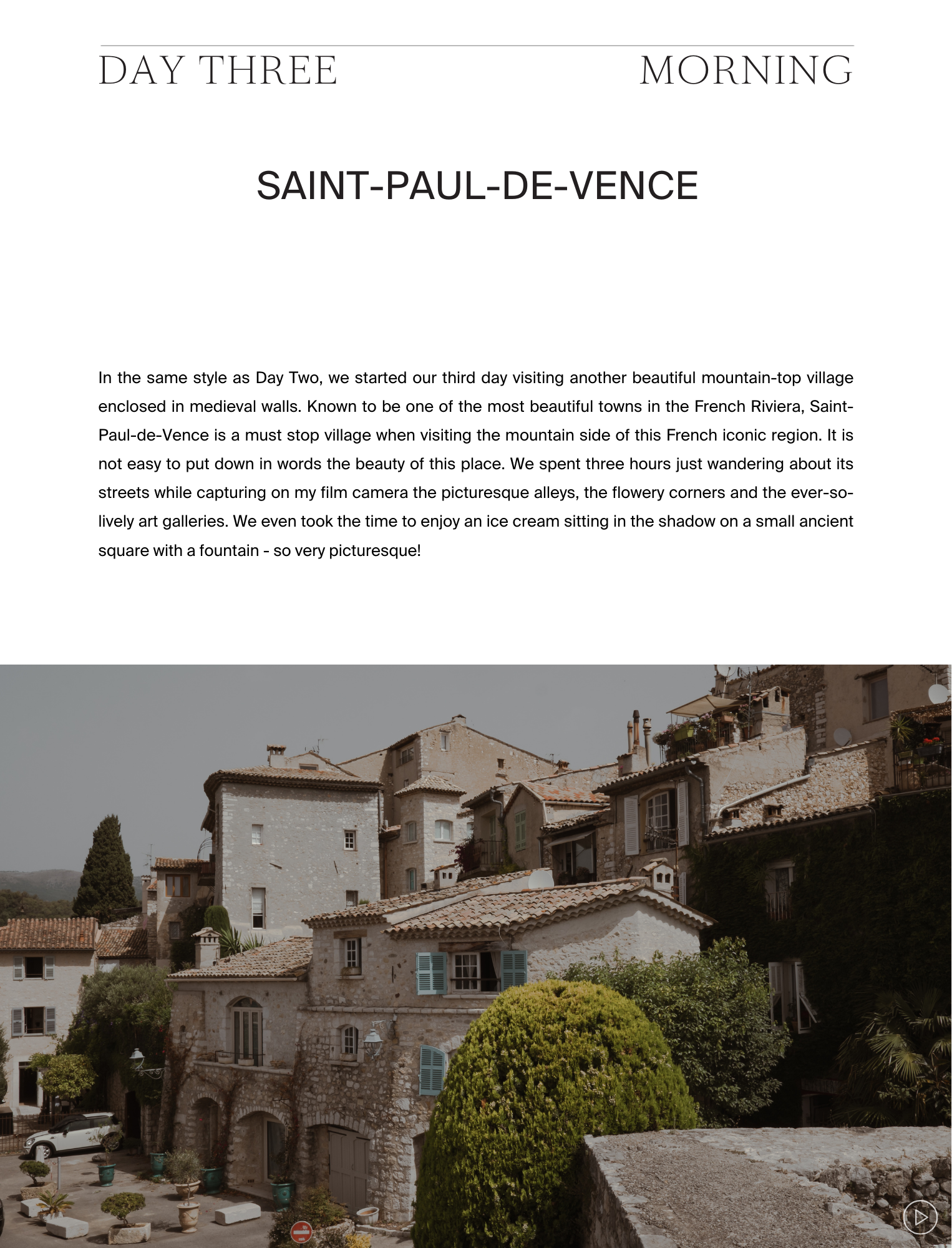 A Guide to the French Riviera & Provence - a page on Saint-Paul-de-Vence, by Simply Slow Traveler