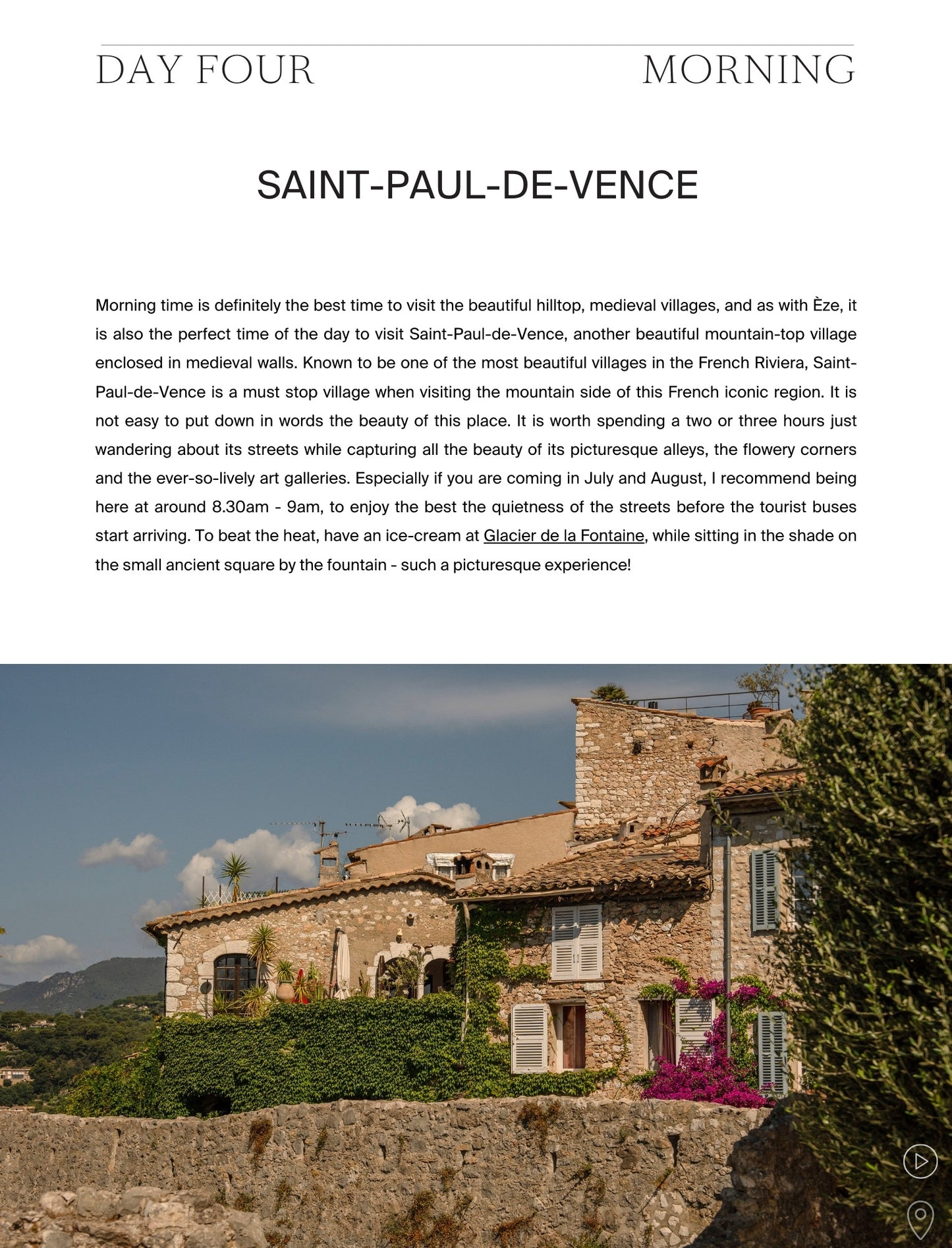 A Guide to the French Riviera & Provence - a page on Saint-Paul-de-Vence, by Simply Slow Traveler