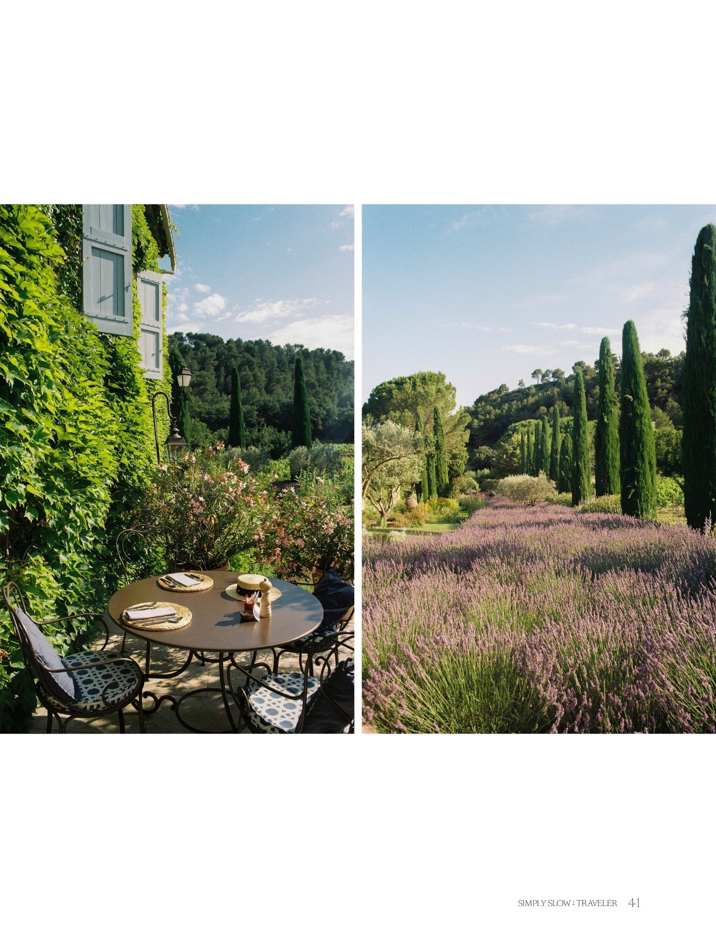 A Guide to Provence - page with photos from La Bastide de Marie, by Simply Slow Traveler