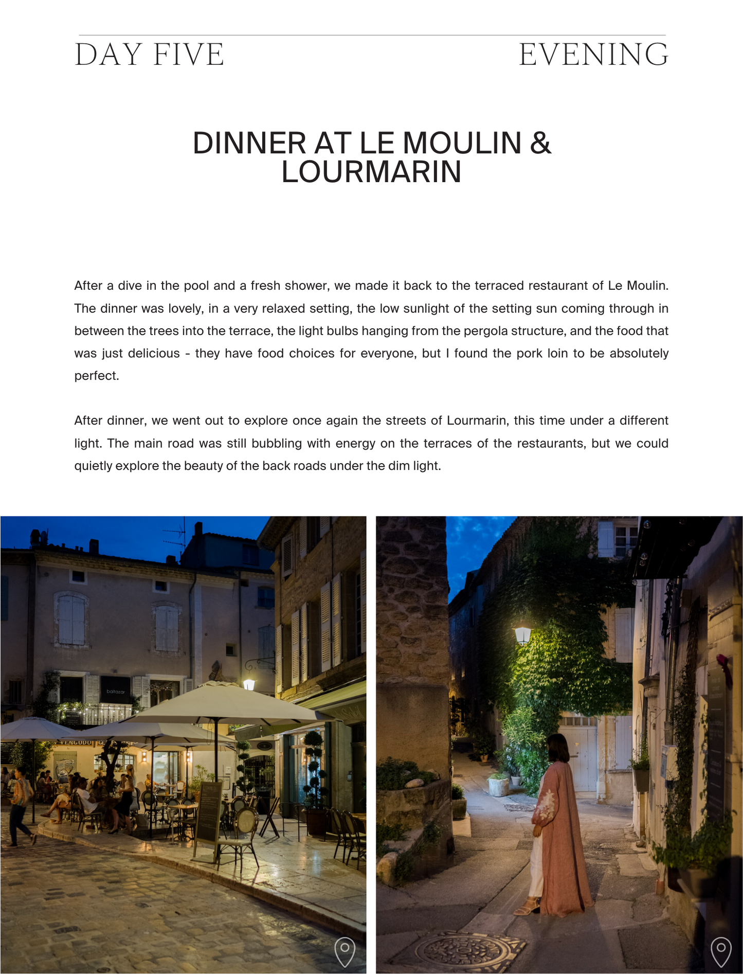 A Guide to Provence - page featuring Lourmarin, by Simply Slow Traveler