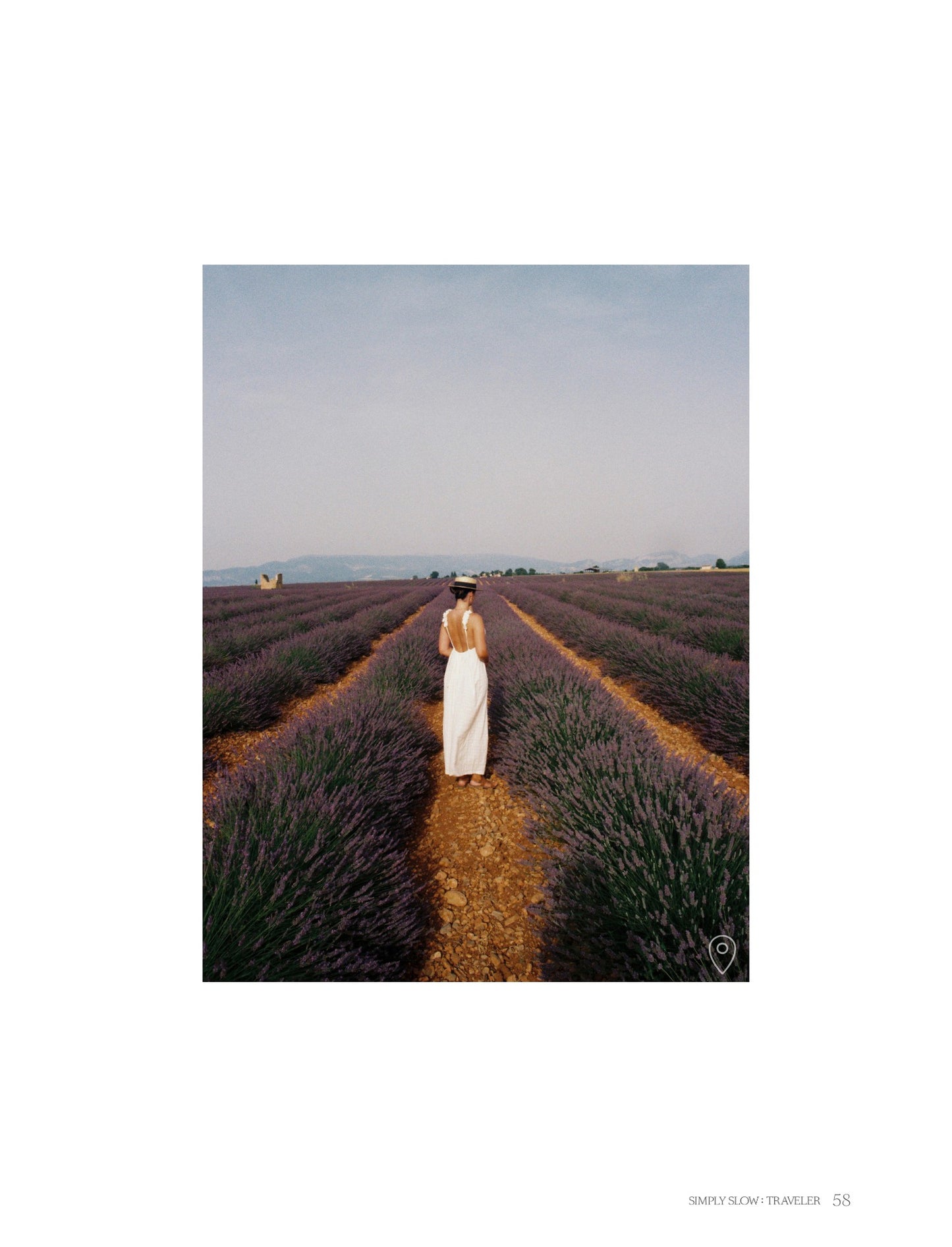 A Guide to Provence - page with photo from the Valensole Lavender Fields, by Simply Slow Traveler