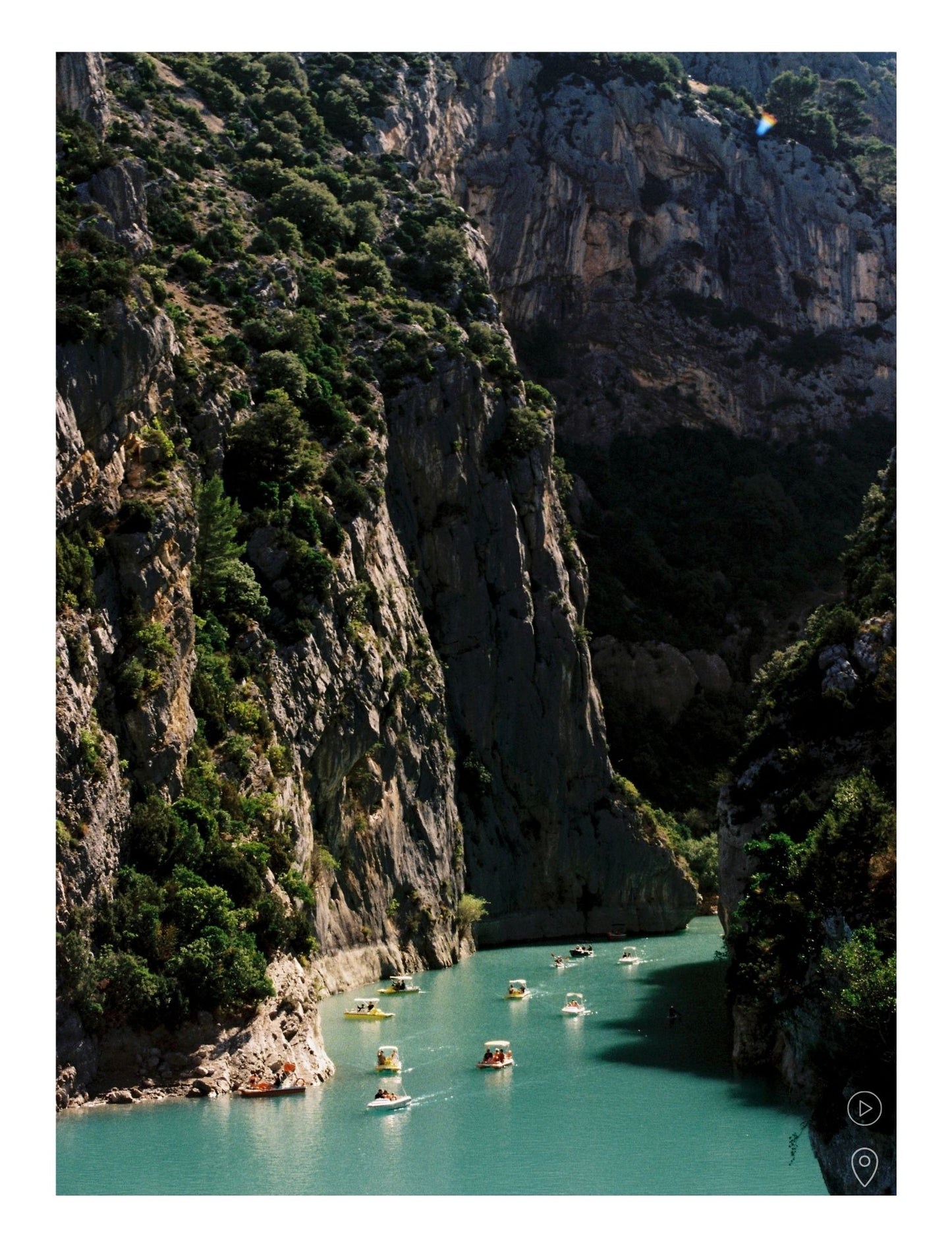 A page with a photo of Gorges du Verdon from the Guide to Provence in 8 Days by Simply Slow Traveler