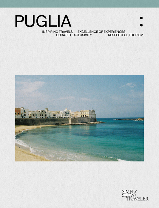A Guide to Puglia - the Cover Page, by Simply Slow Traveler