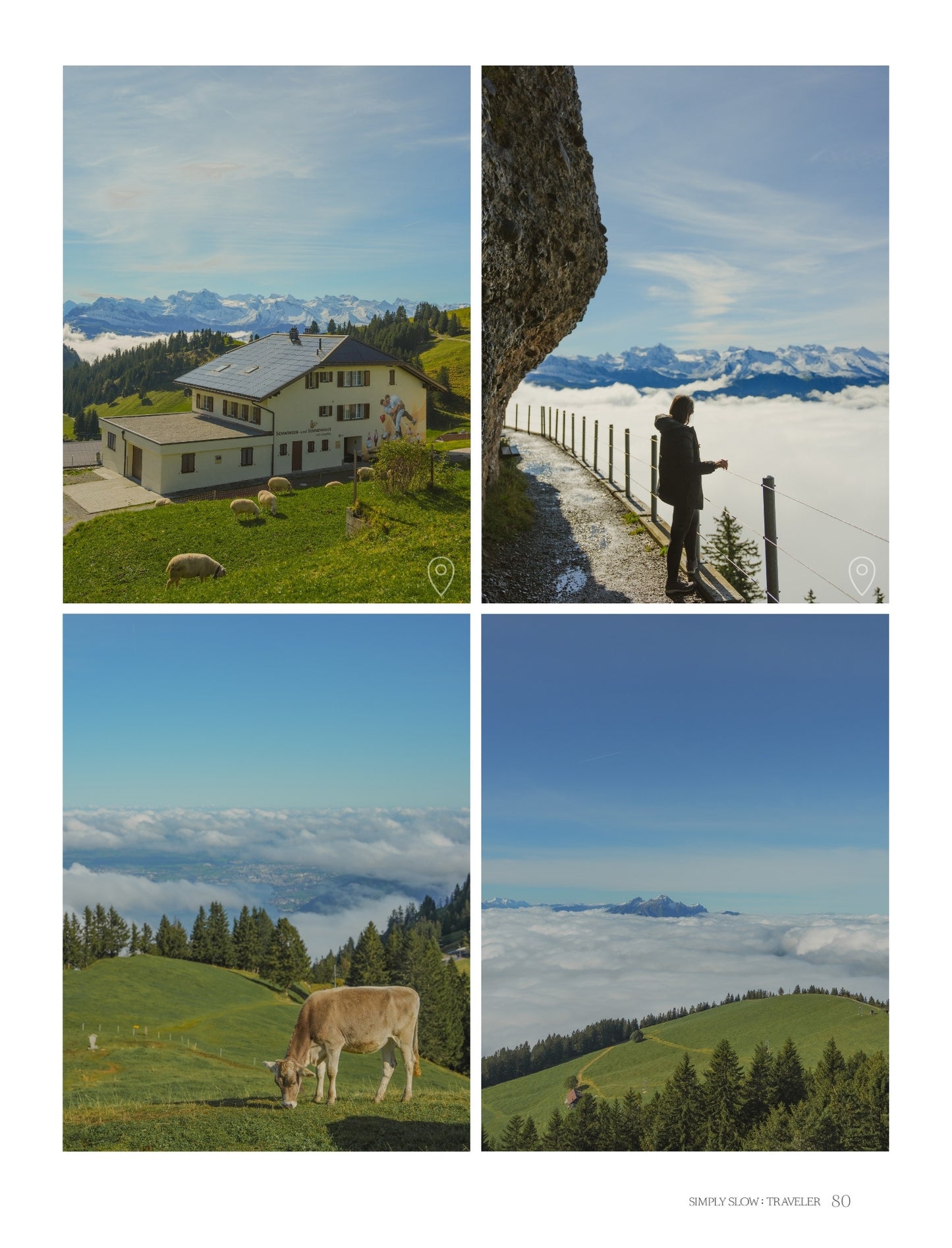 A Guide to the Swiss Alps - page on Mount Rigi, by Simply Slow Traveler