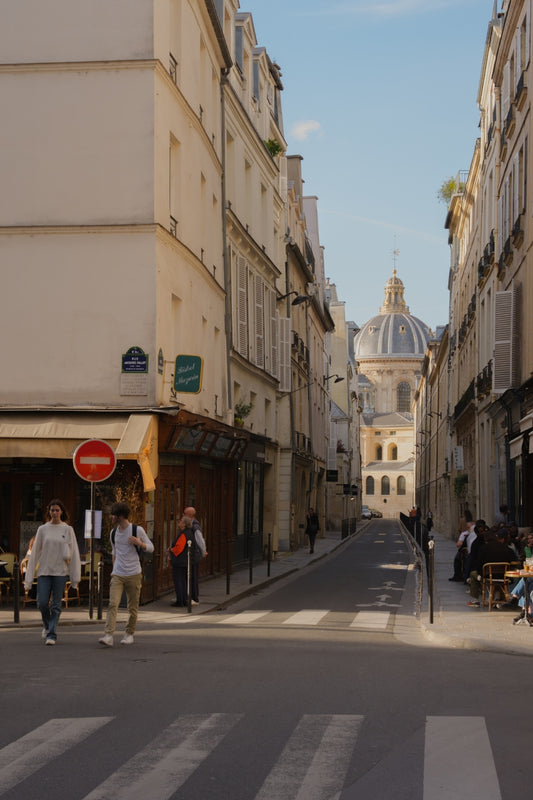 An intersection in the neighbourhood of Saint-Germain, in Paris